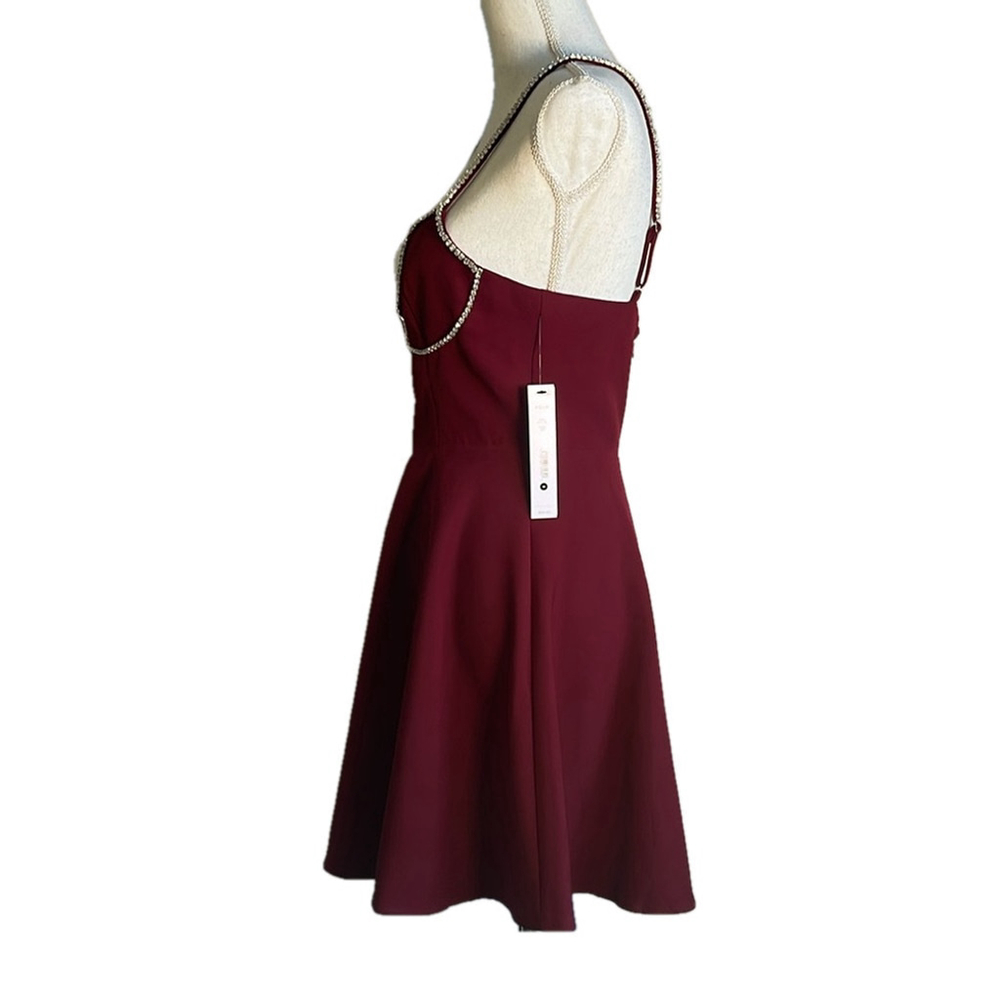 Crystal Trim Mini Dress ✨✨✨ - Picture 5 of 6